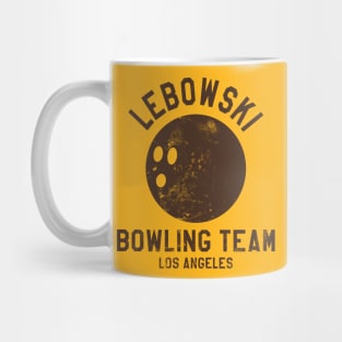 Lebowski Bowling Team Los Angeles Mug